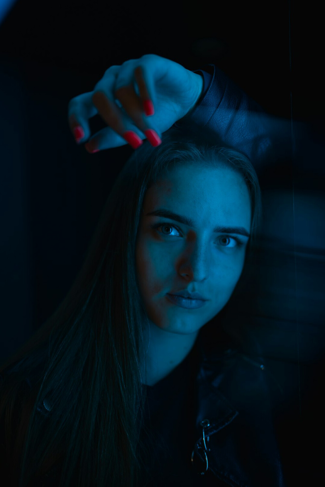 Studio portrait of a professional Belgian woman analyst